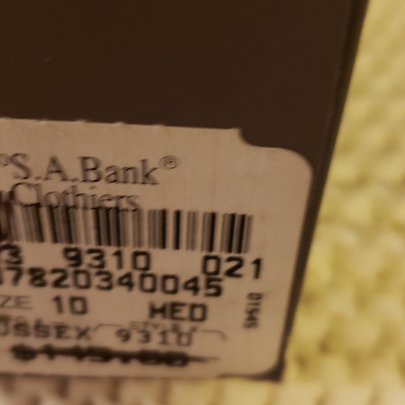 LEATHER split toe OXFORD 10 D - Picture 4 of 4